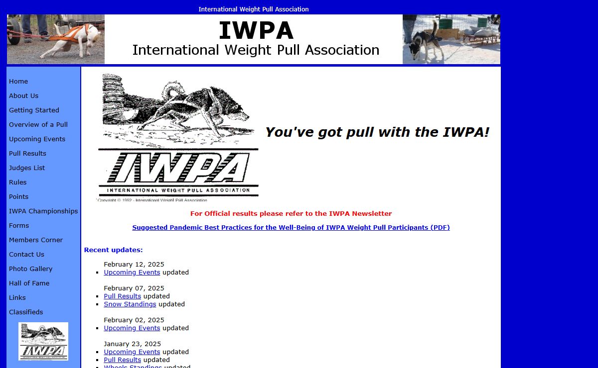 IWPA - International Weight Pull Association
