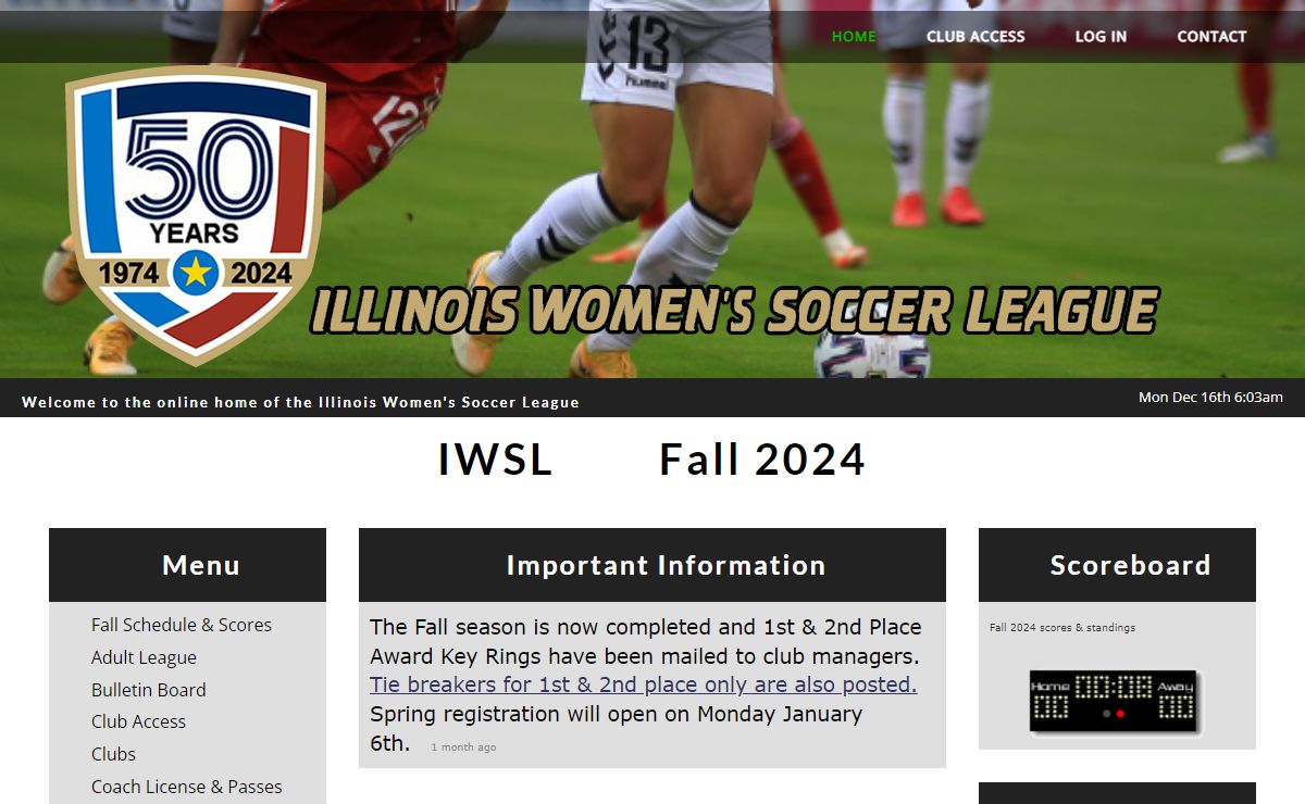 IWSL - Illinois Women's Soccer League