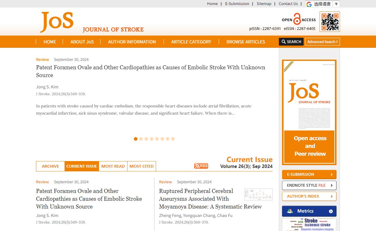 Journal of Stroke