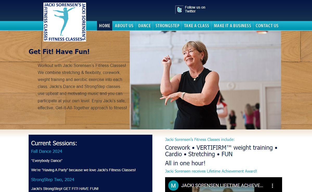 Aerobic Dance Program : Jacki Sorensen's Fitness Classes
