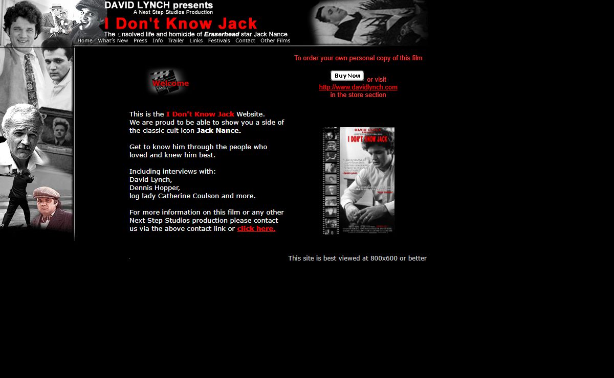 Welcome to the I Don't Know Jack website