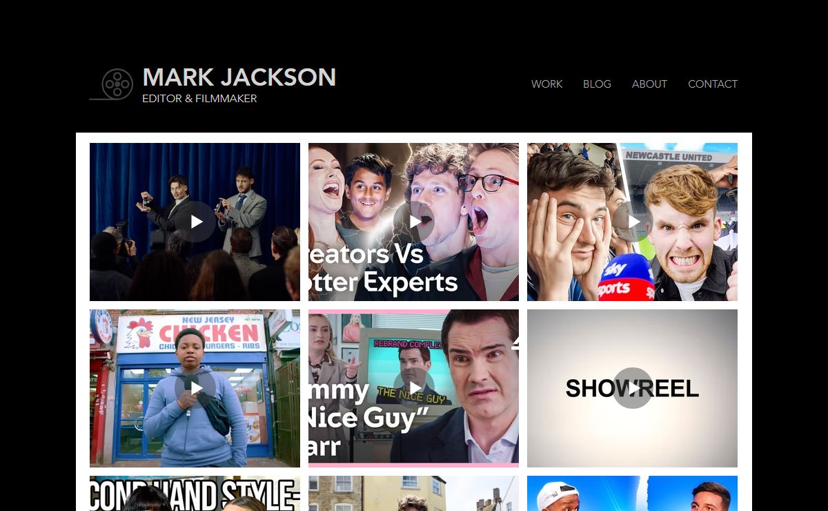 Editor & Filmmaker | London | Mark Jackson, jacksonfilm