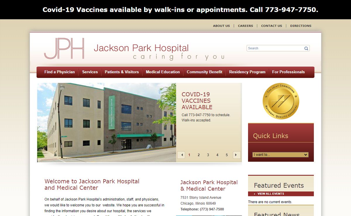 Home Page | jacksonparkhospital