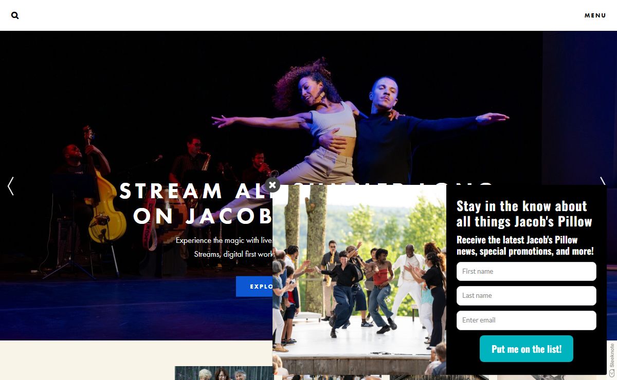 Jacob's Pillow Dance