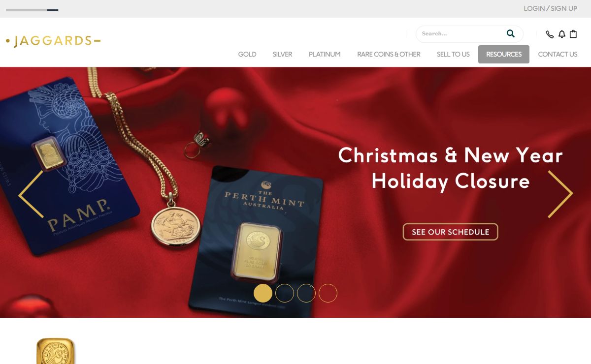 Buy Gold, Silver, Coins and Banknotes Online | Jaggards