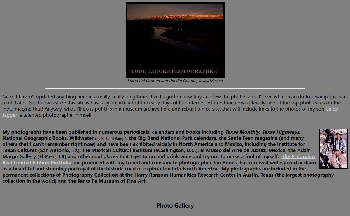 Todd Jagger Photographer