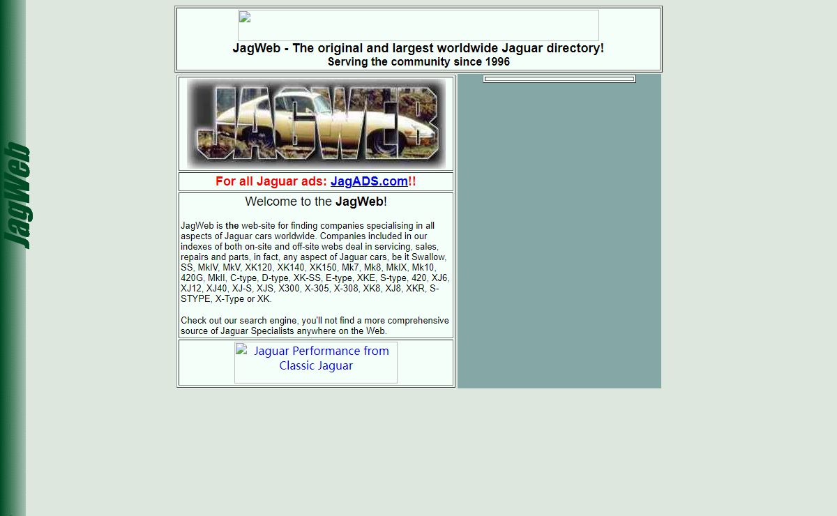 A1 JagWeb - Jaguar restoration, trimming, bodywork, panels, performance, parts & spares