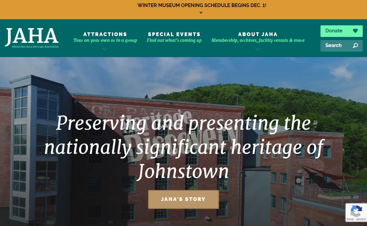 JAHA - Johnstown Area Heritage Association