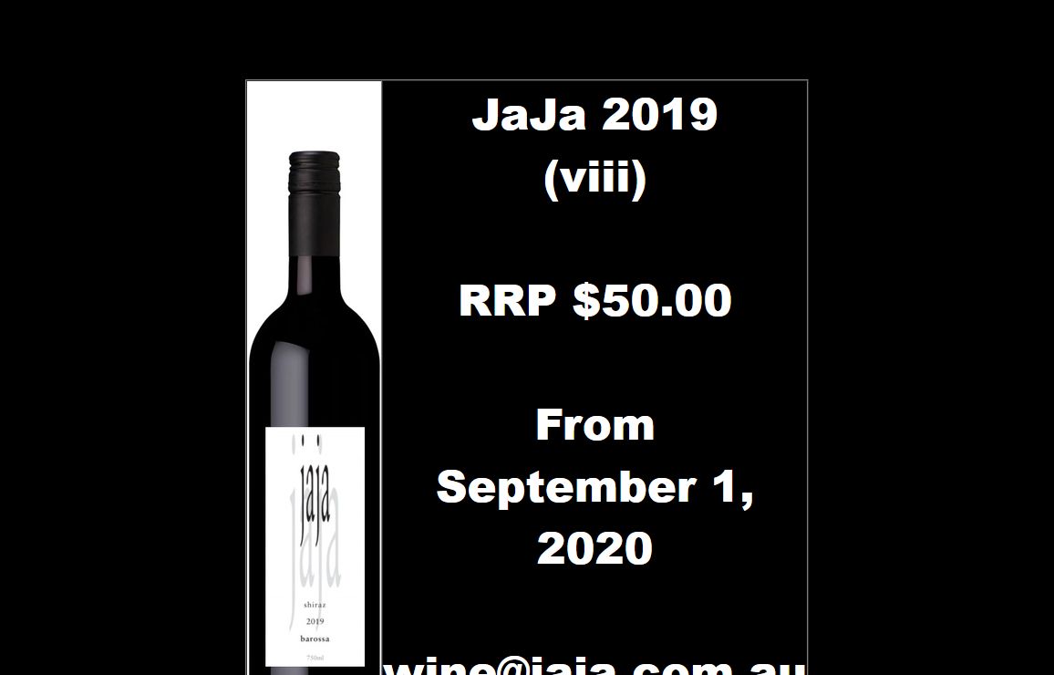 JaJa Barossa Shiraz