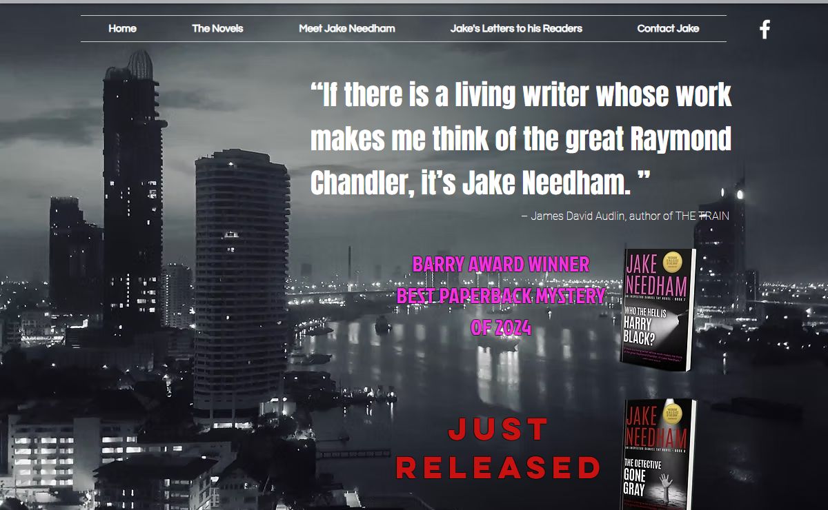Jake Needham - crime fiction author