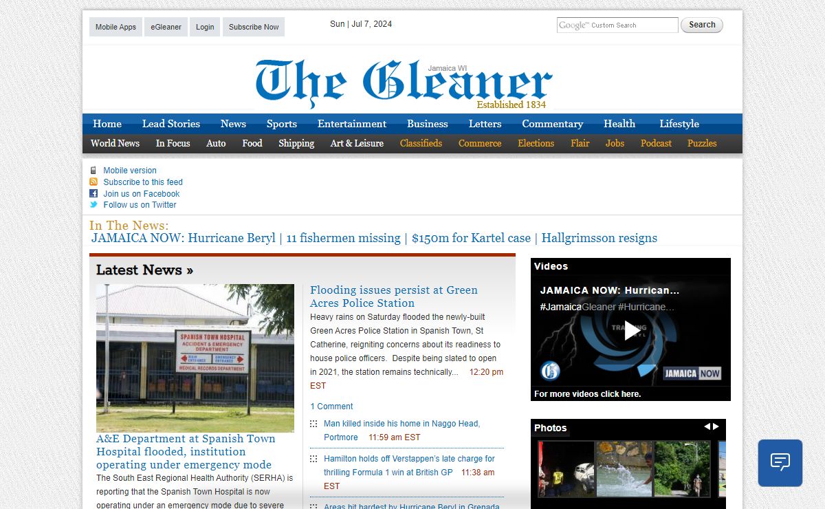 Jamaica Gleaner