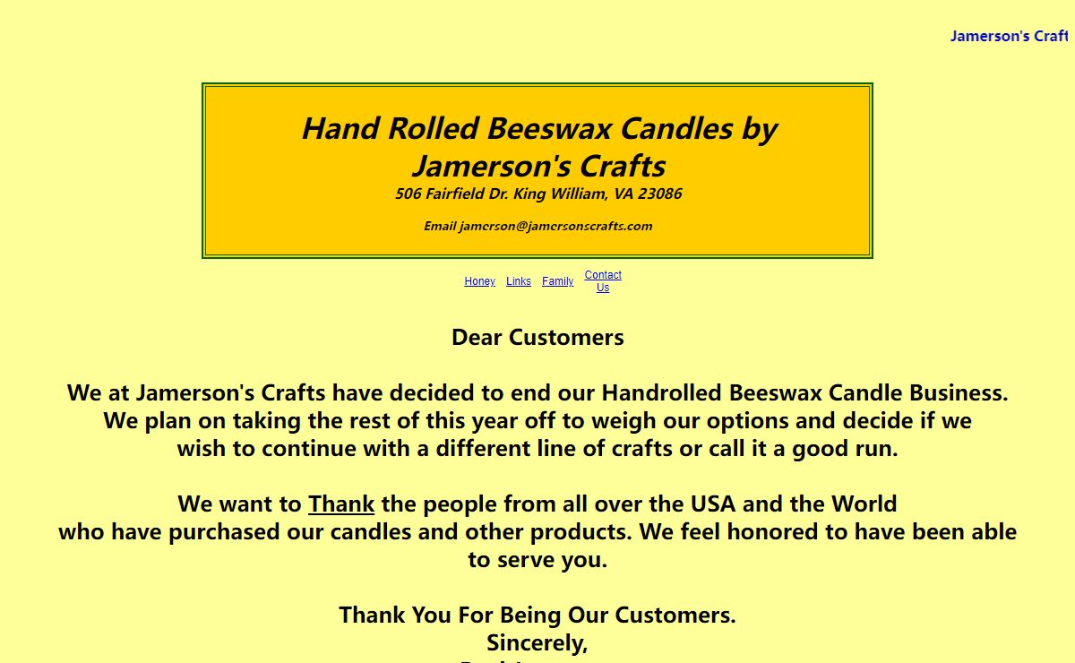 Hand-Rolled Beeswax Candles-great prices, $5 shipping any order