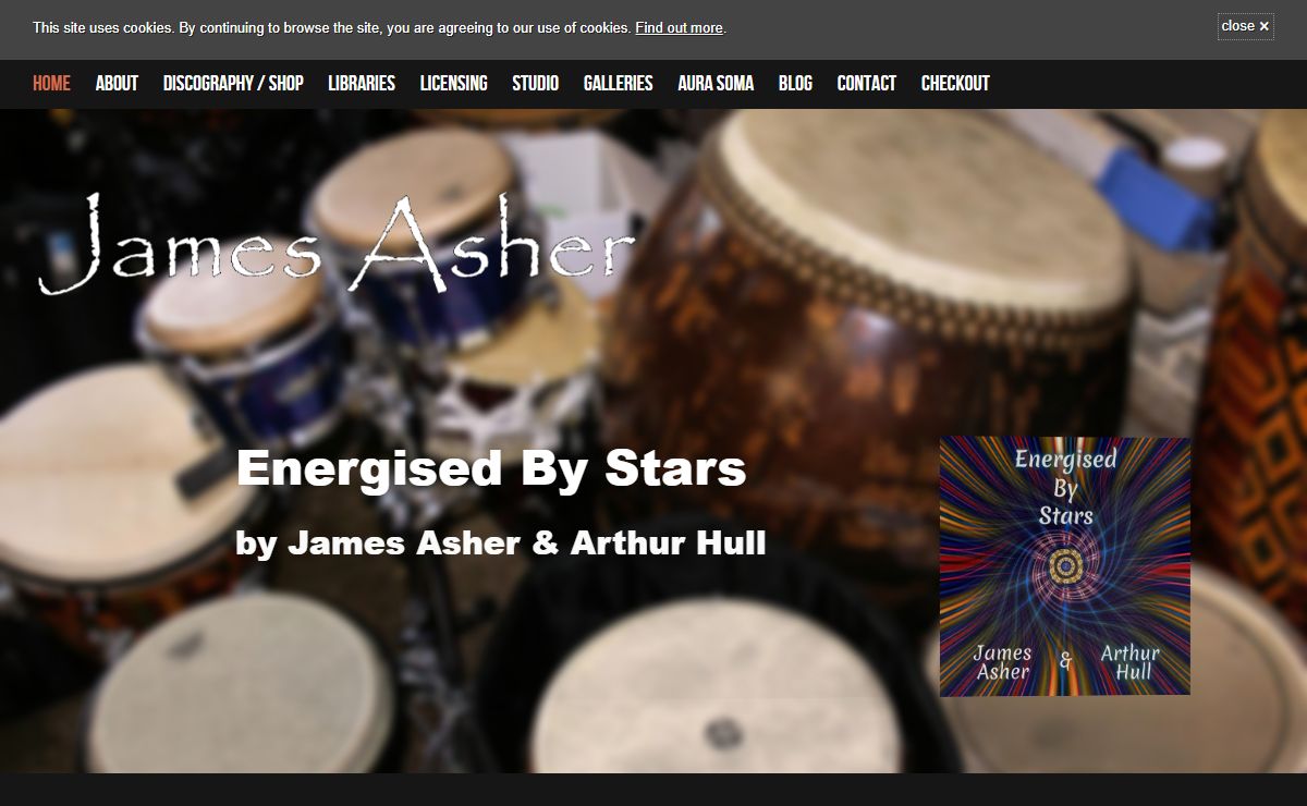 James Asher's World Music & Relaxation Music Official Homepage : Get those Feet in the Soil!
