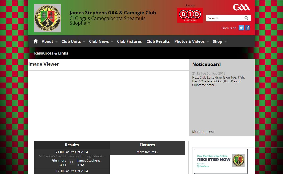 James Stephens GAA & Camogie Club