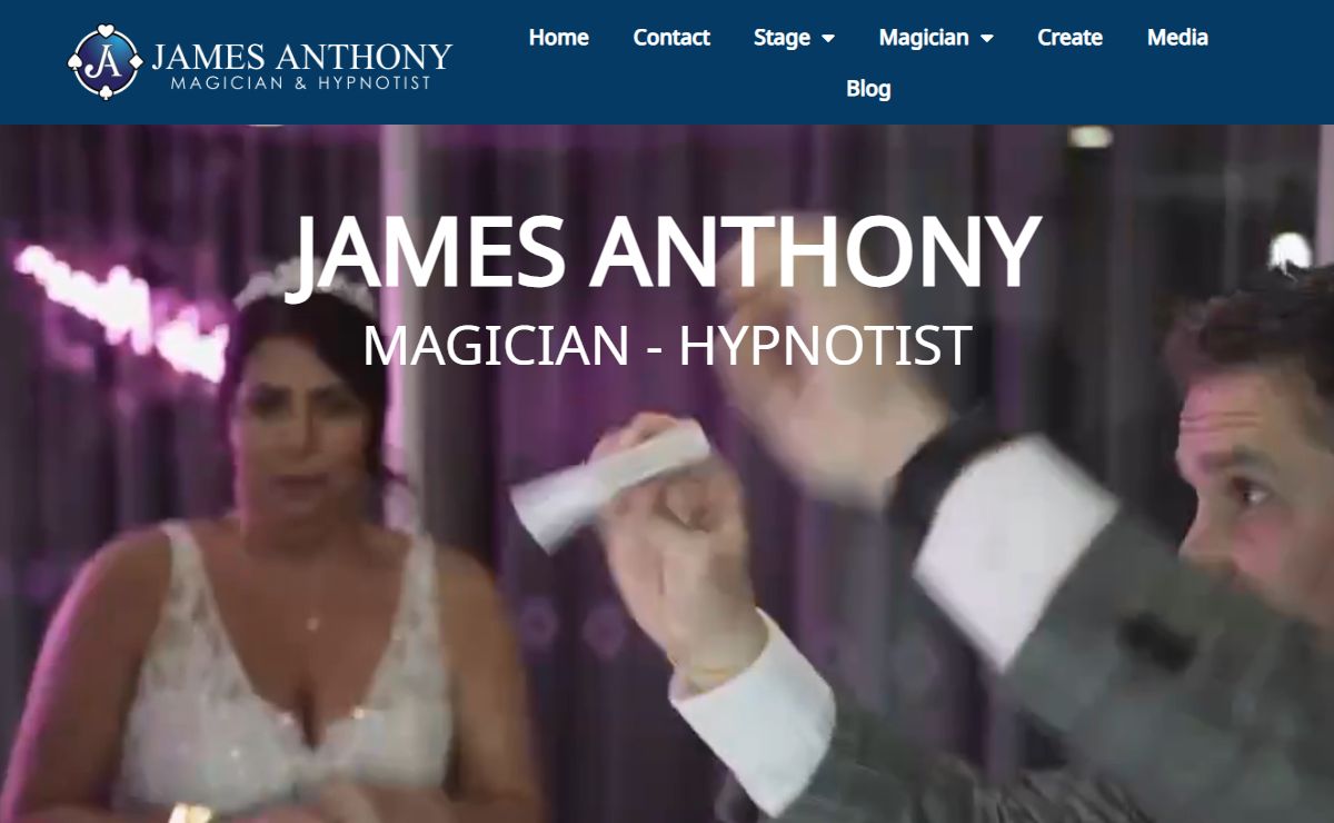 Manchester Magician | James Anthony | Magician and Hypnotist