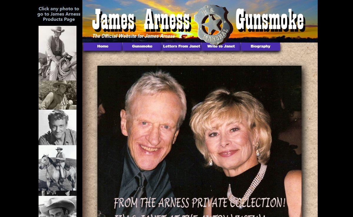 The Official Website for James Arness
