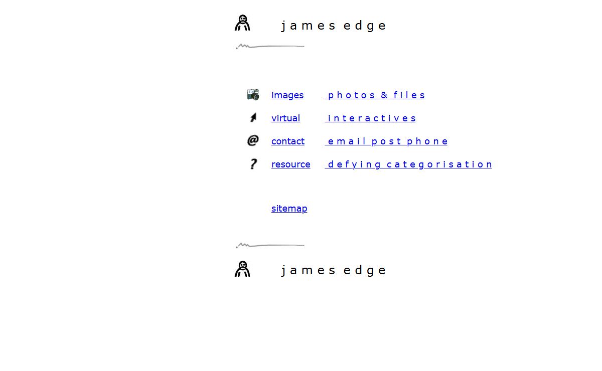 j a m e s e d g e : main