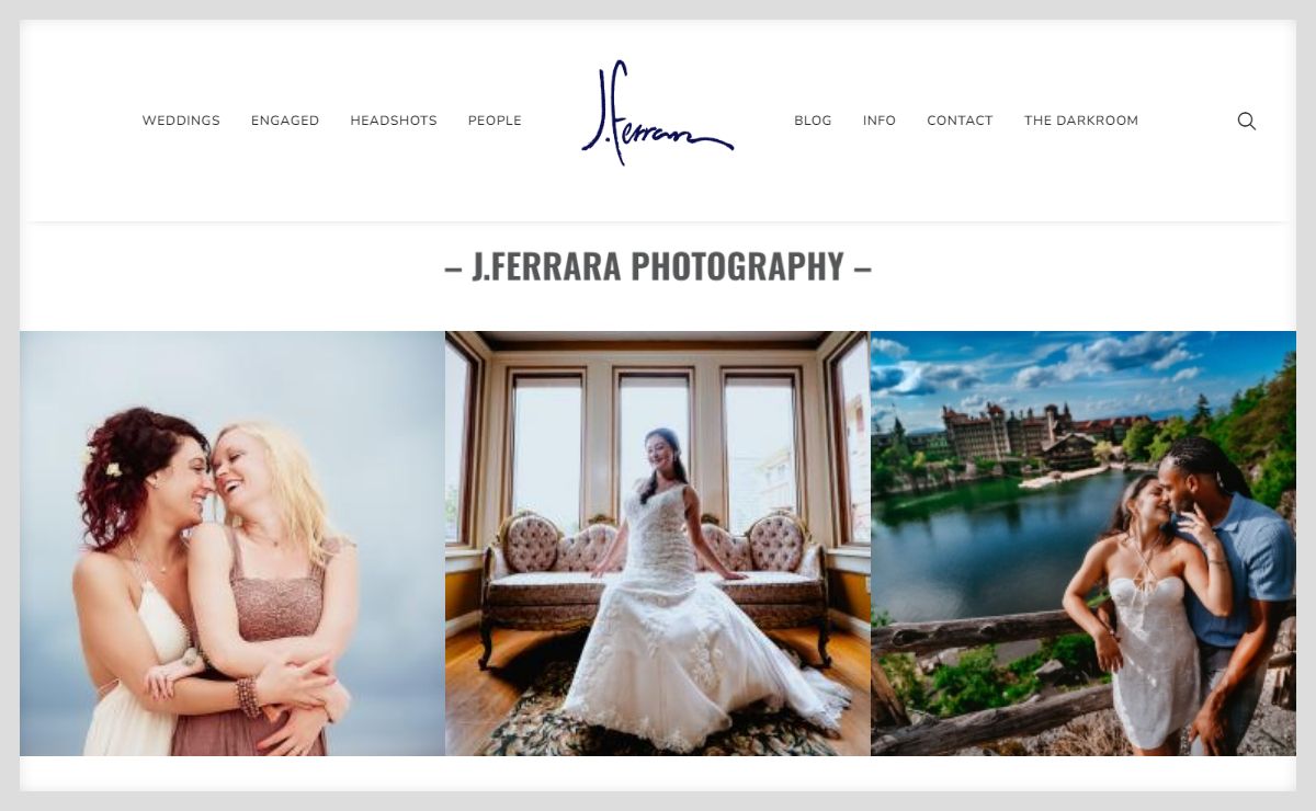 Hudson Valley Wedding and Headshot Photographer | J.Ferrara