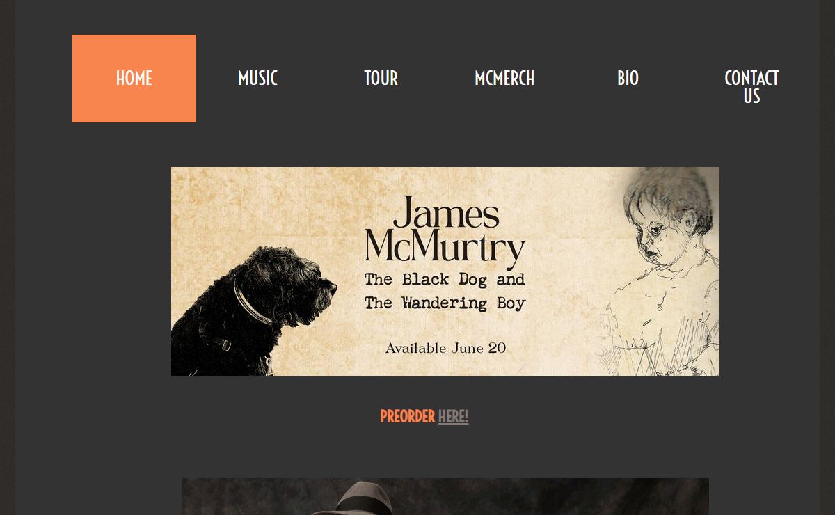 The Official Page of James McMurtry