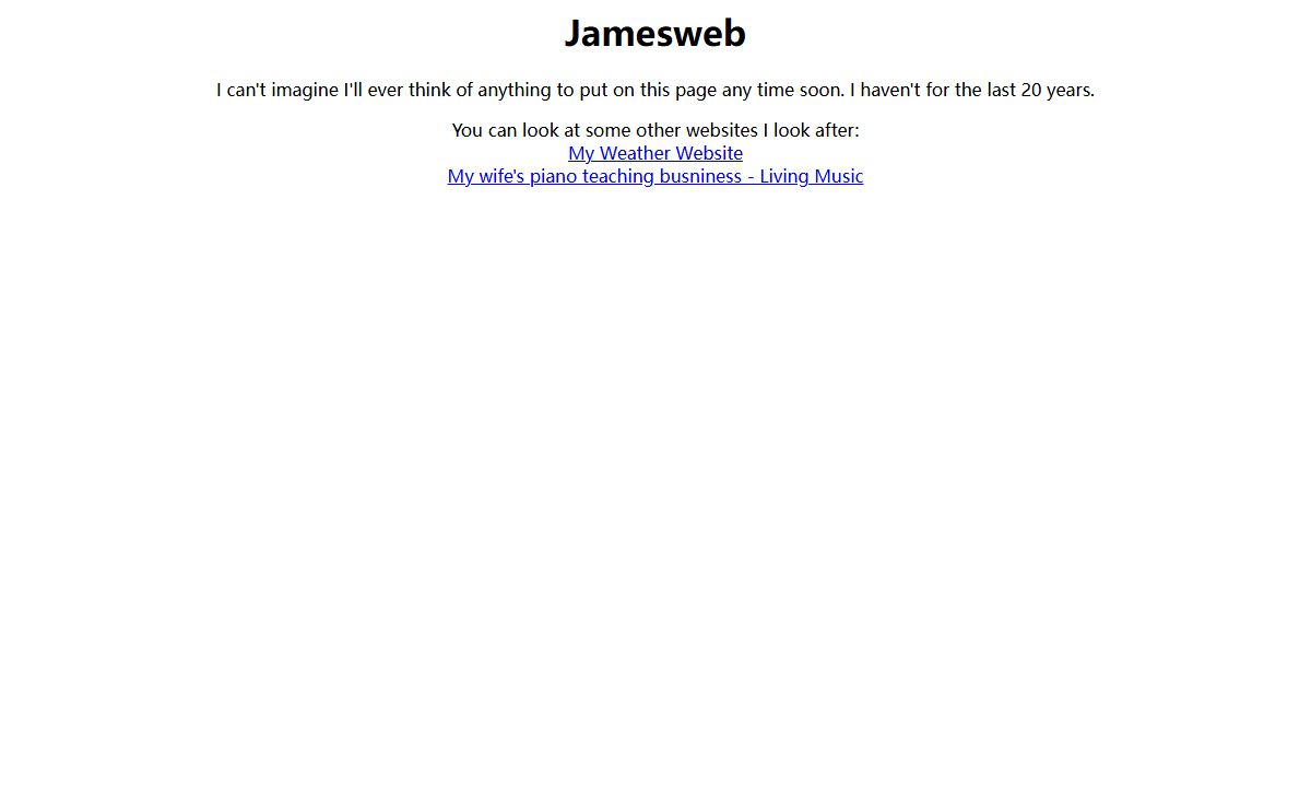 Jamesweb