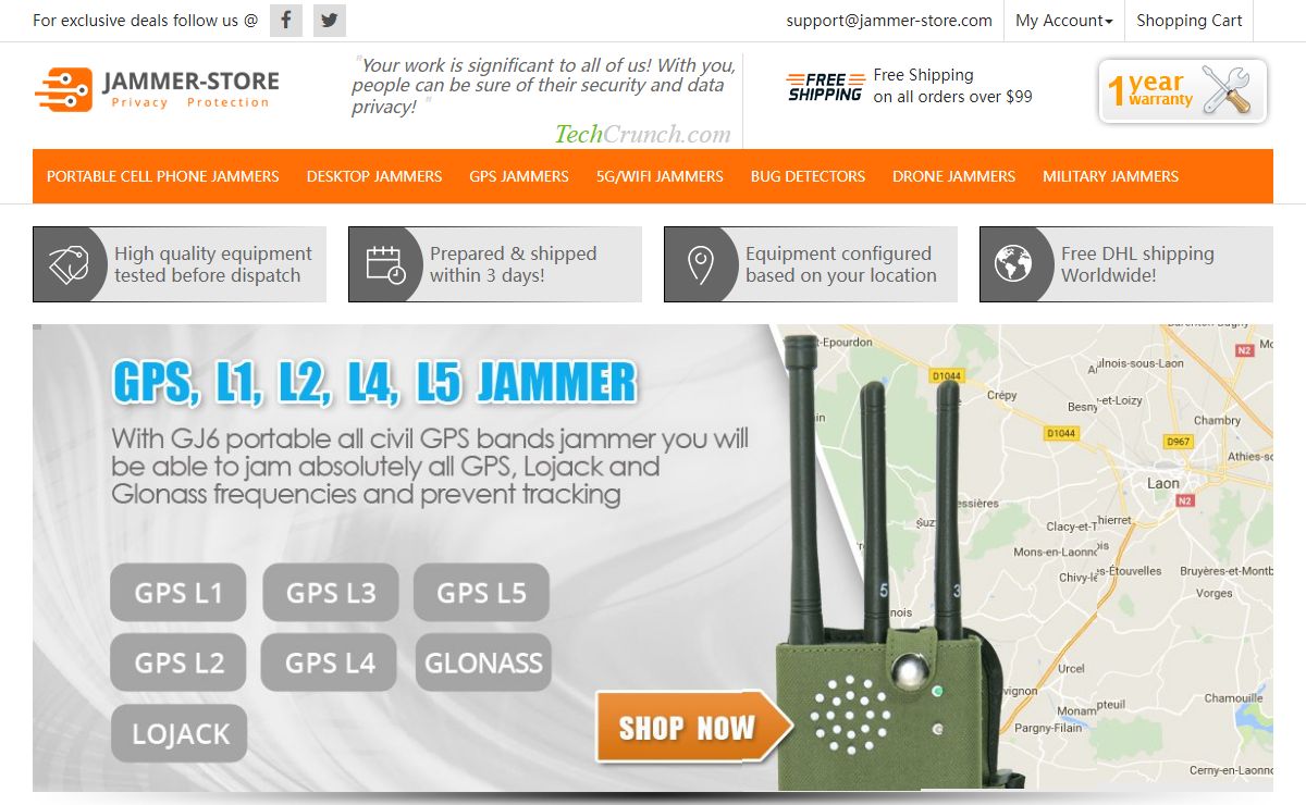 Cell Phone Signal Jammers and Blockers for Sale | Jammer Store