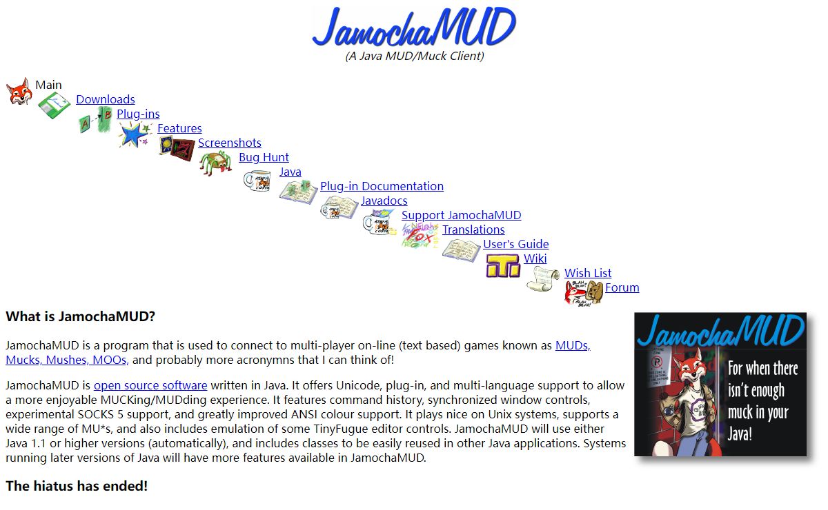 The Officious JamochaMUD page! (Updated Sunday June 29 2014 at 8:13am)