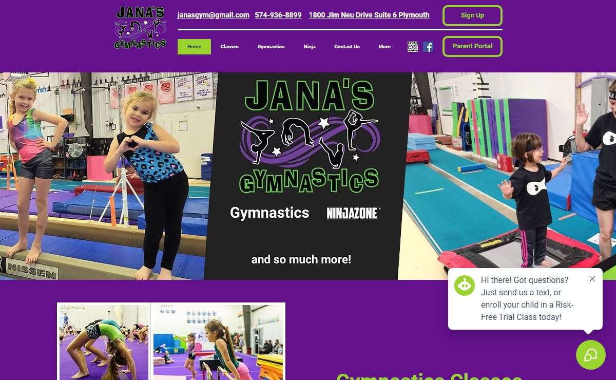 Gymnastics Training Center | Jana's Gymnastics | United States