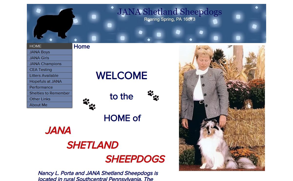 Nancy Porta | Jana Shetland Sheepdogs