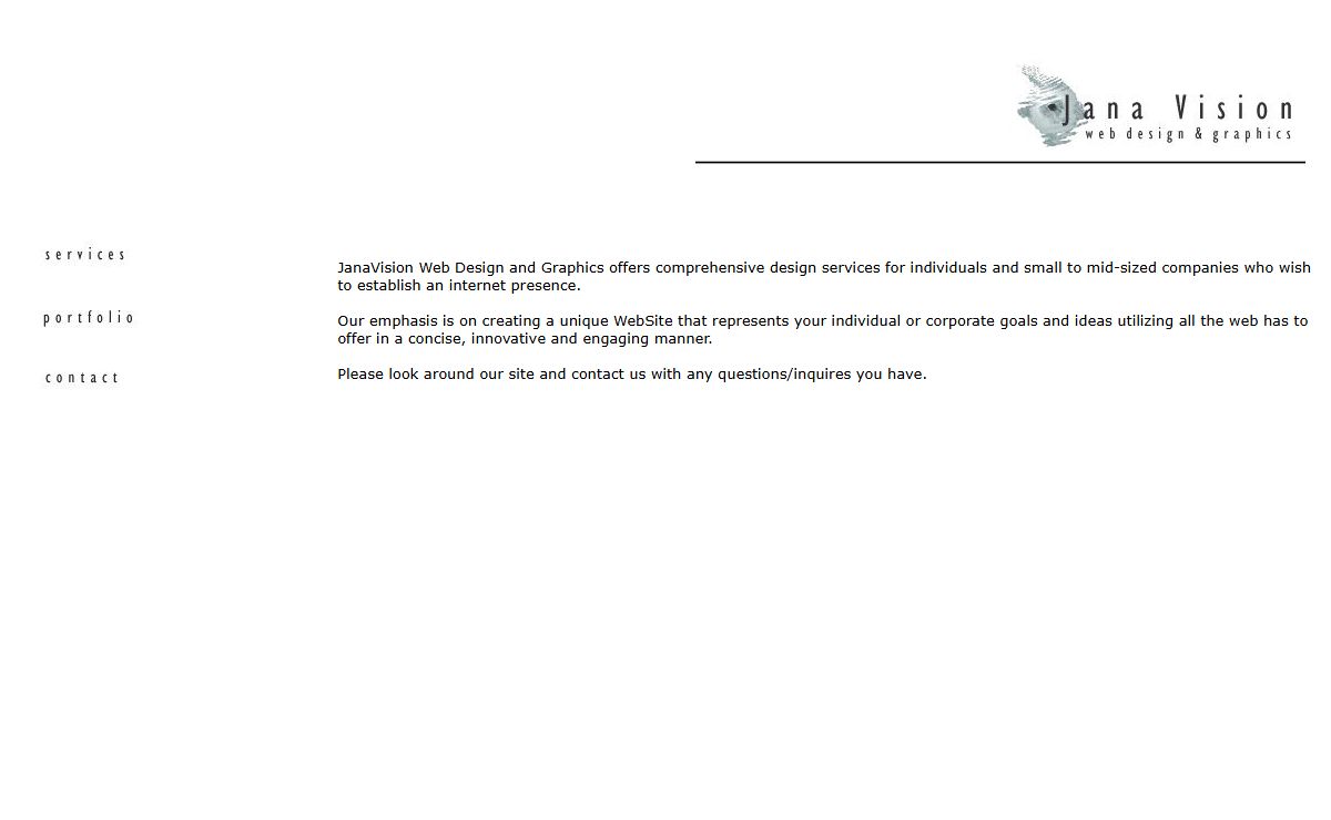 :: JanaVision Web Design and Graphics ::