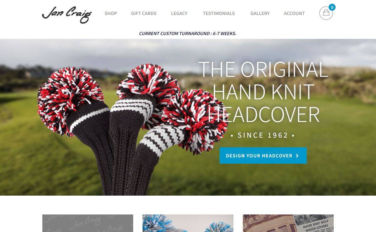 Premium Custom Hand Knit Golf Headcovers | Jancraigheadcovers Updates