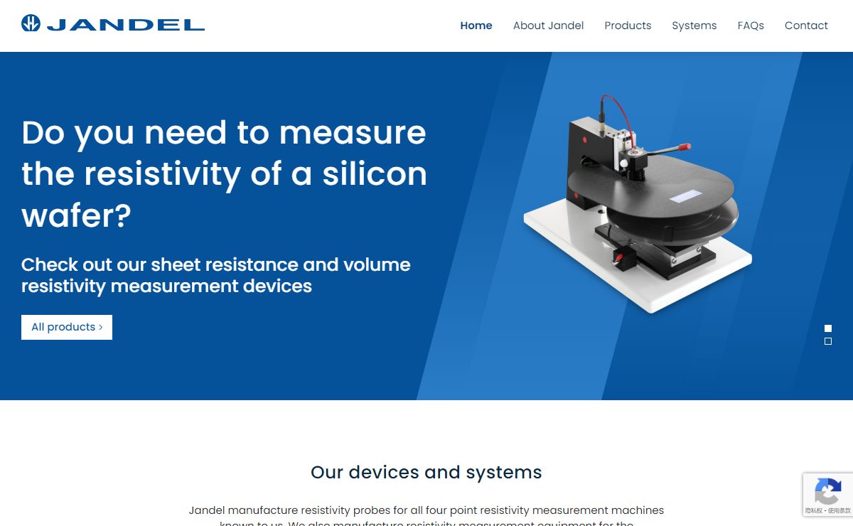 Jandel Engineering | Four Point Probes