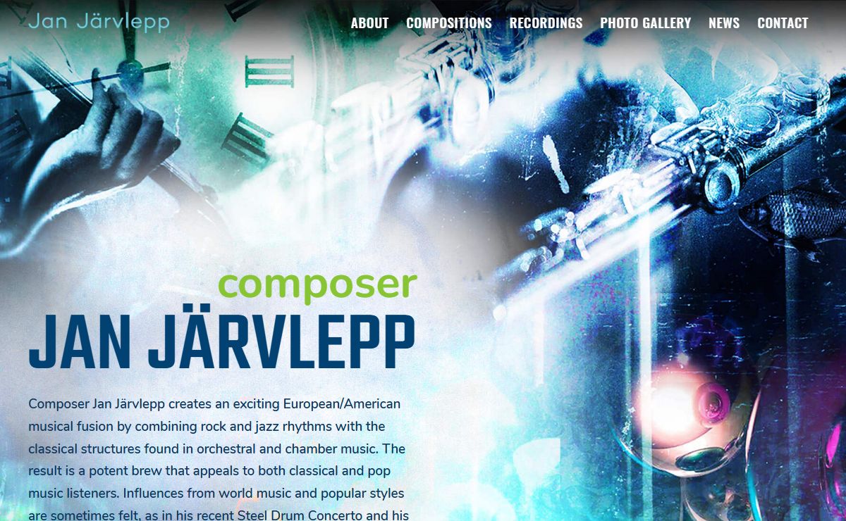 Jan Jarvlepp - Composer - Home