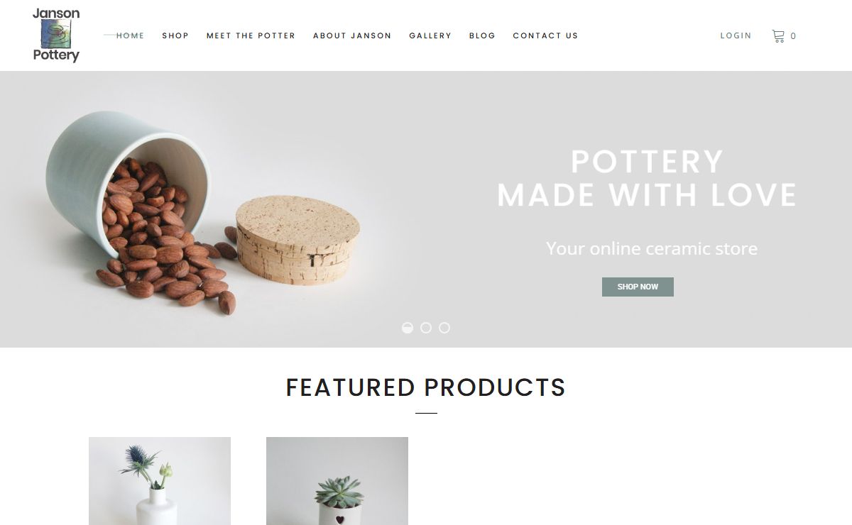 Janson Pottery | Quality Made Canadian Porcelain & Stoneware