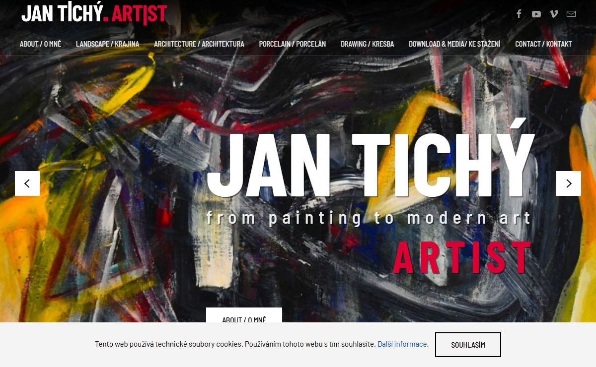 JAN TICHÝ ARTIST - from painting to modern art