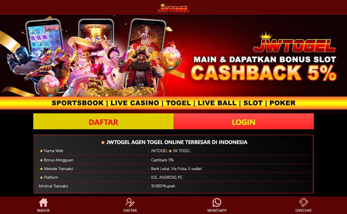 JWTOGEL: Agen Togel Online | Situs Judi Togel Hari Ini Terpercaya Indonesia