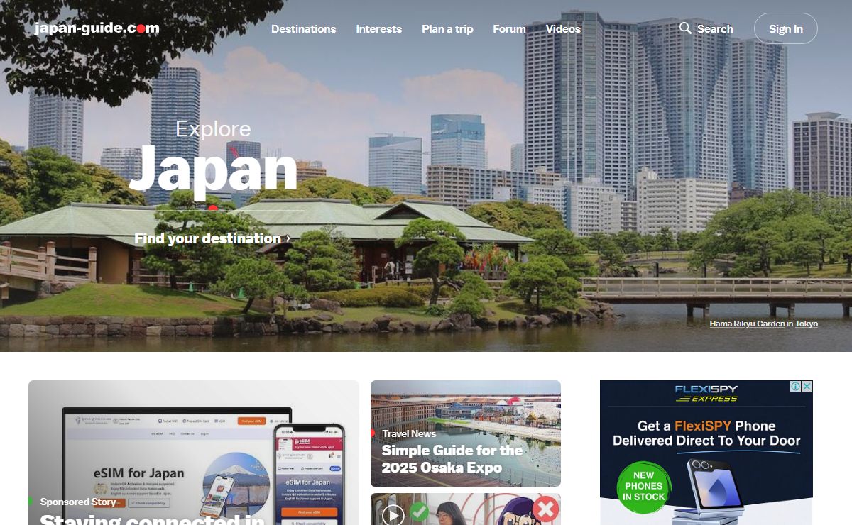 japan-guide.com - Japan Travel and Living Guide