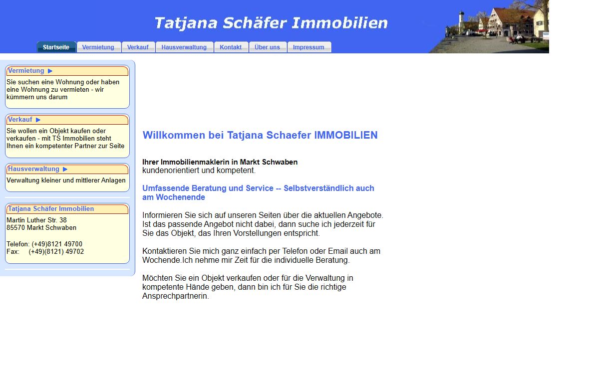 Tatjana Schaefer IMMOBILIEN
