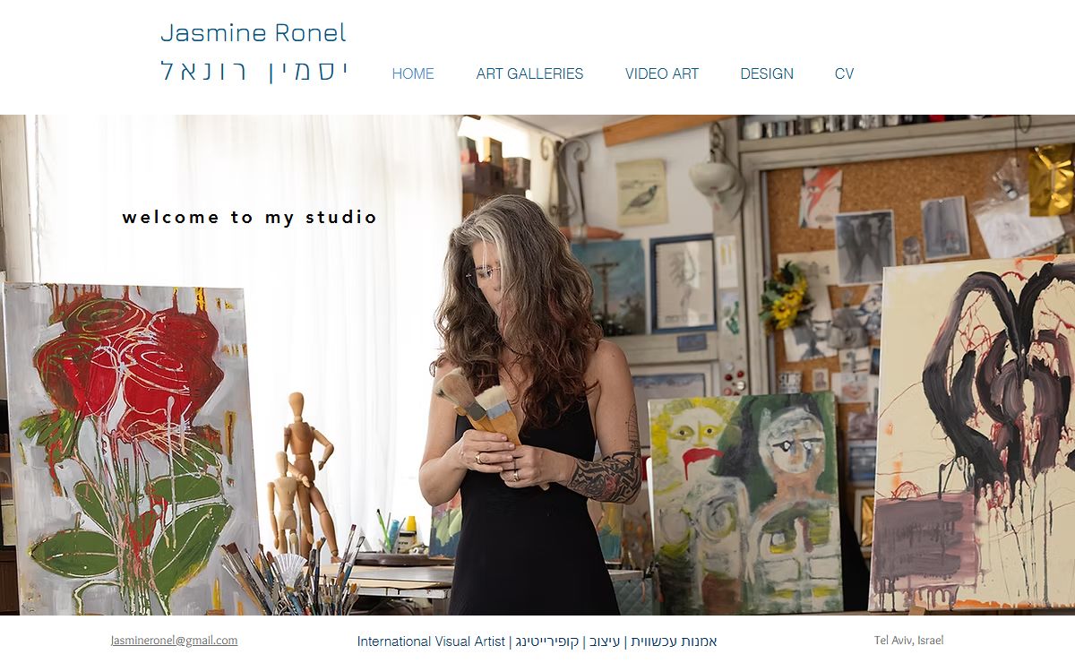 Jasmine Ronel Artist | אמנות | Tel Aviv, Israel