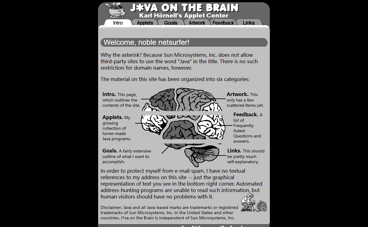 Java on the Brain