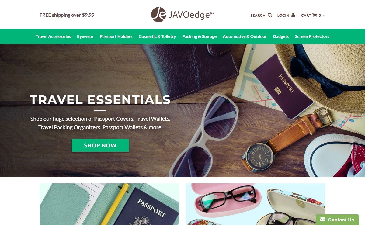 JAVOedge.com: Shop Travel Accessories, Passport Case & Eyewear Case
