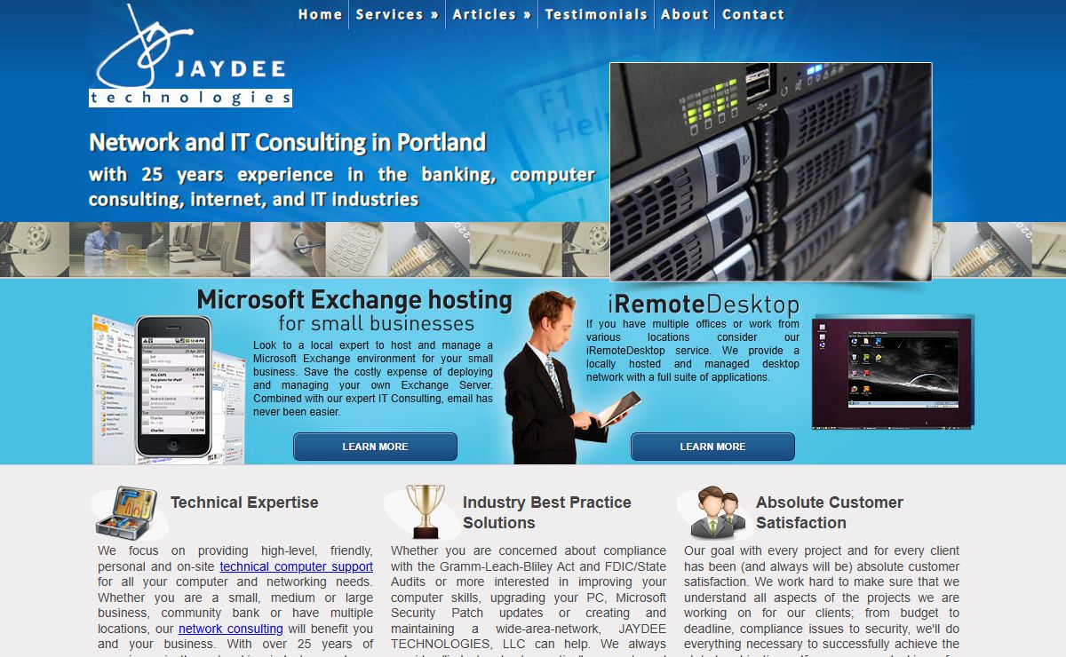 IT Consulting Portland | Jaydee Technologies