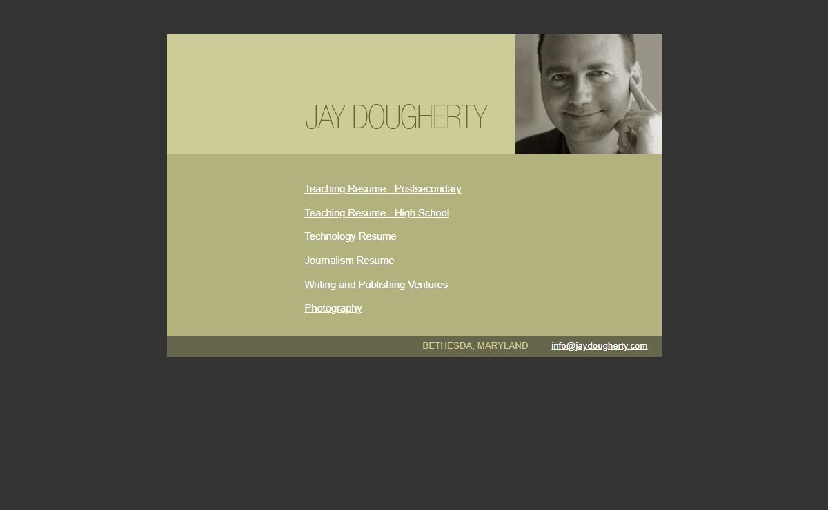 Jay Dougherty - Welcome