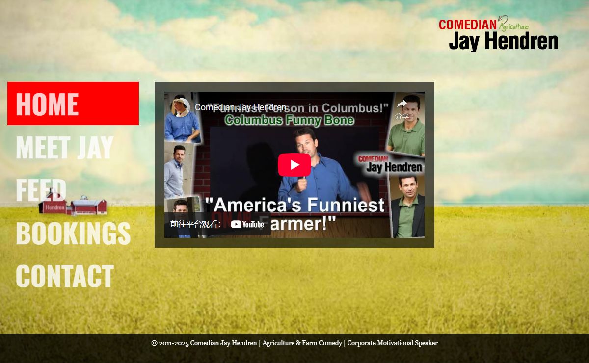Comedian Jay Hendren - America's Funniest Farmer! | Corporate & Stand-up Comedy