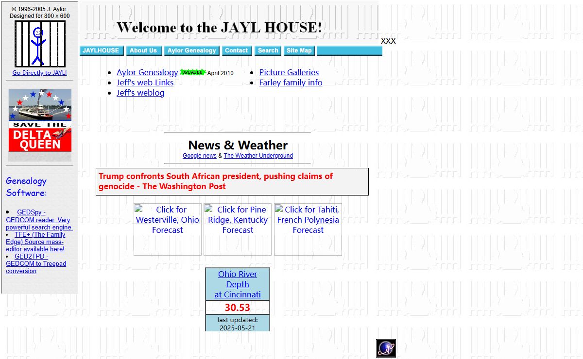 JaylHouse.com - Jeff Aylor's Home Page