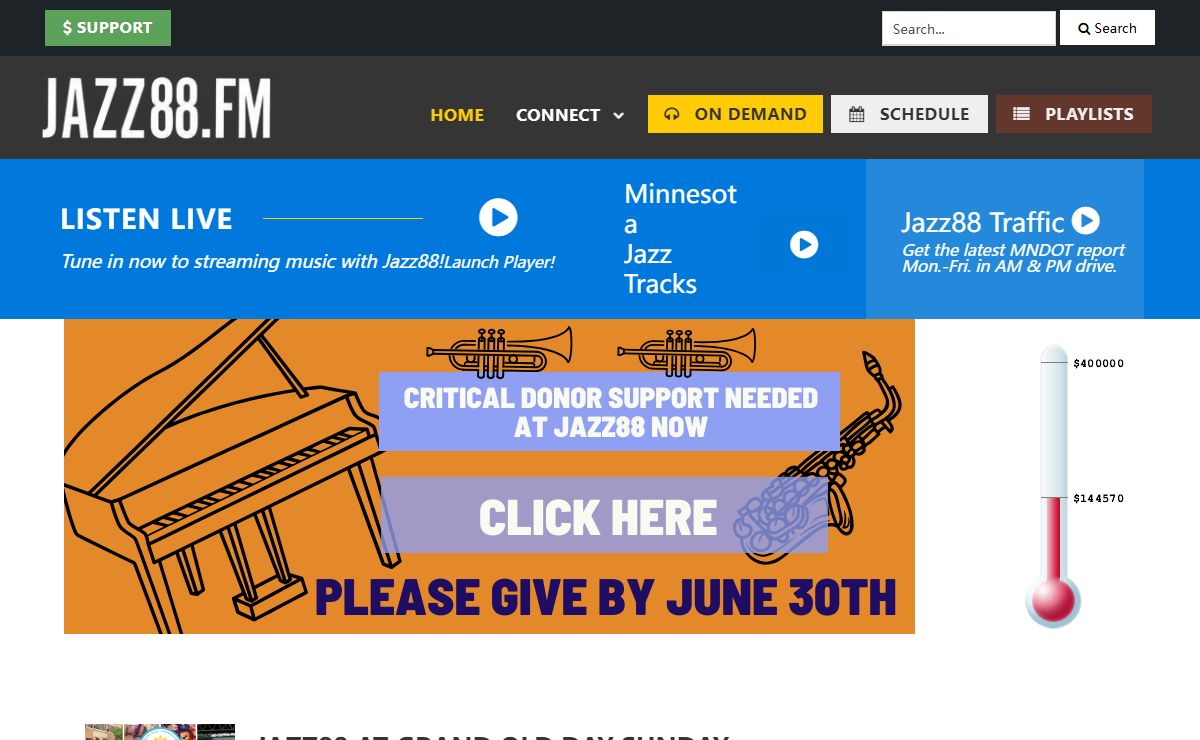 Jazz88.FM--Twin Cities' Voice for Jazz, Roots Music and Education
