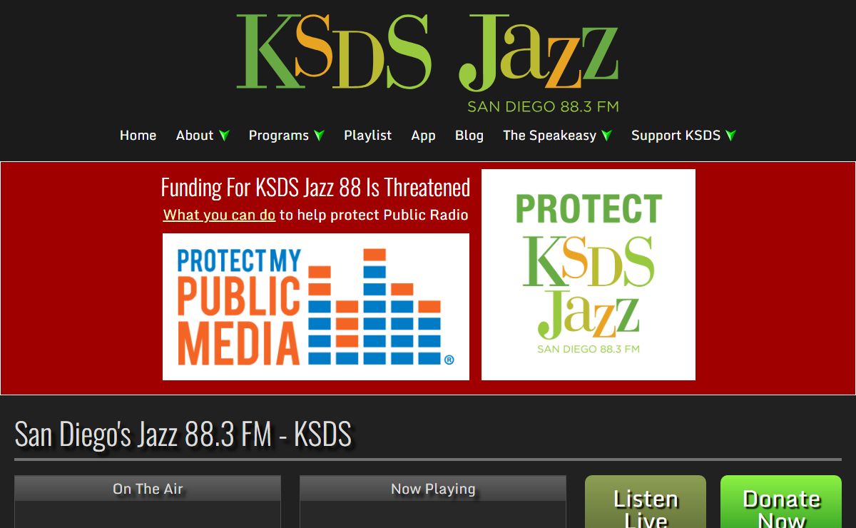 San Diego's Jazz 88.3 FM - KSDS