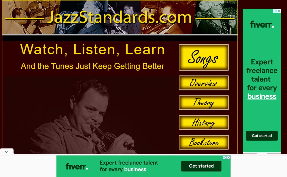 Jazz Standards Introduction: Origins, History, Theory, Musicology, Biographies, and Books