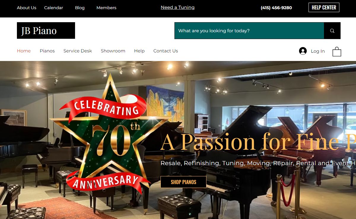 The J-B Piano Company | piano sales | 540 Irwin Street, San Rafael, CA, USA
