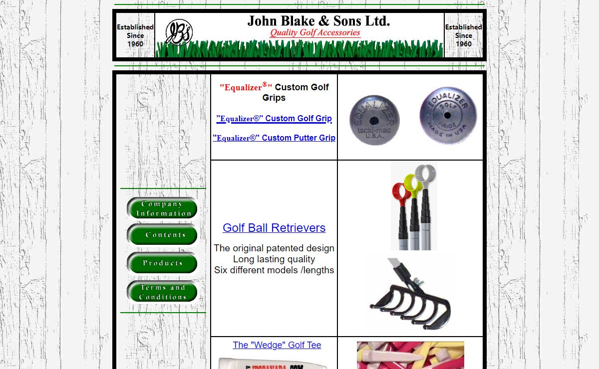 John Blake & Sons Ltd. Home Page