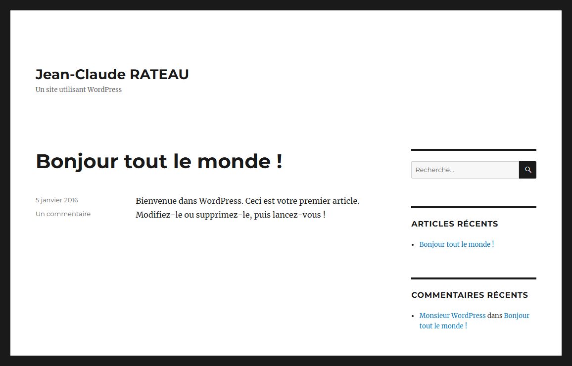 Jean-Claude RATEAU – Un site utilisant WordPress